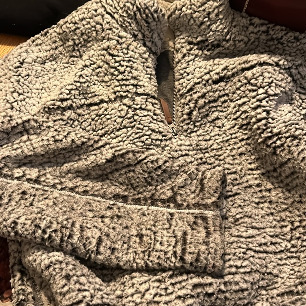 Nordstrom grey thick fleece - Picture 10 of 10